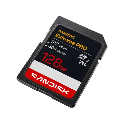 SANDISK Extreme PRO SD UHS-II V90 Card - 128GB
